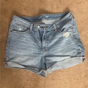 Old Navy Jean Shorts Classic Distressed Design OG straight size 16 high rise